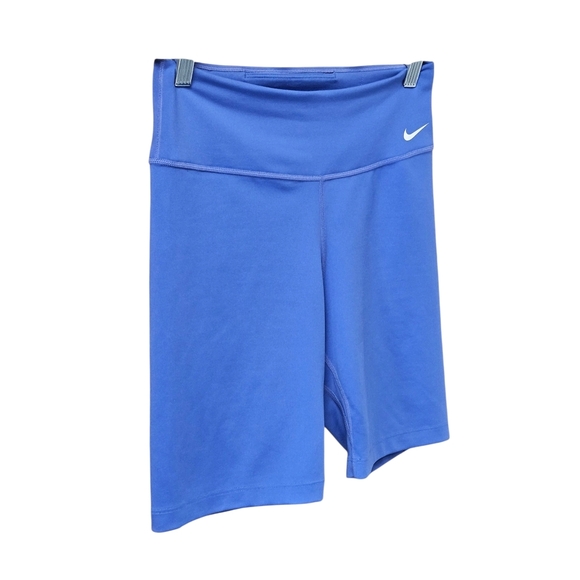 NIKEONE Women's New Mid-Rise 7" Bike Short. Lapis Blue Color Size M - Picture 12 of 16